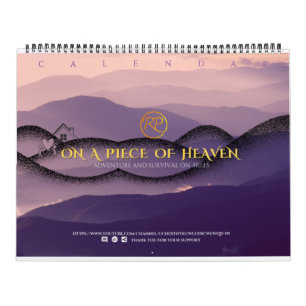 Calendário Ventilador mensal RAMO e PAUL