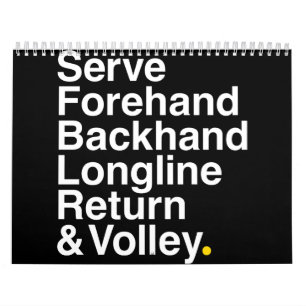 Calendário Ventilador tênis