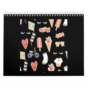 Calendário Verão sorvete