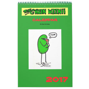 Calendário Verde do Weenii 2017