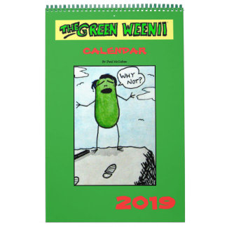 Calendário Verde do Weenii 2019