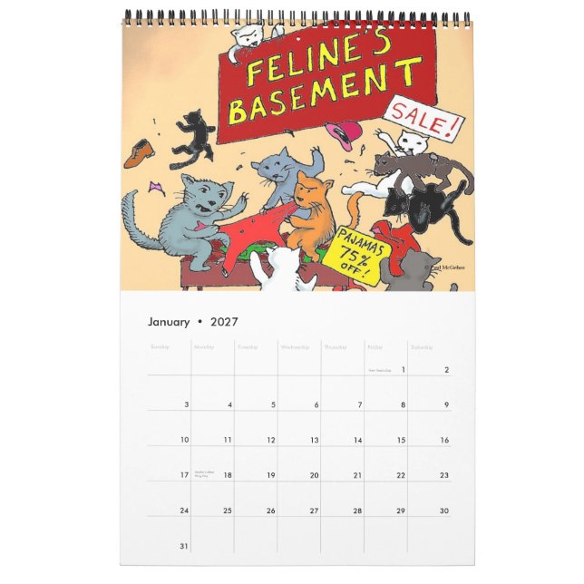 Calendário Verde Weenii 2015 (Jan 2027)