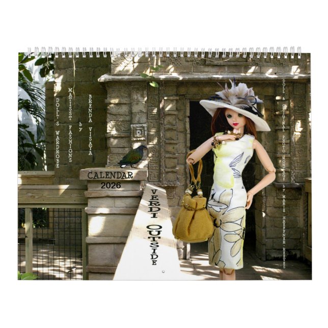Calendário Verdi Outside- 2026 Calendar (Capa)