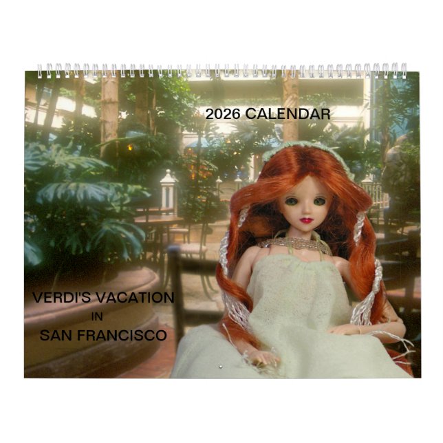 Calendário Verdi's 2026 San Francisco Embassy Suites Calendar (Capa)