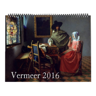 Calendário Vermeer 2016 enorme