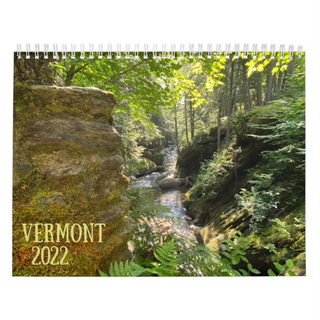 Calendário Vermont 2022 (Capa)