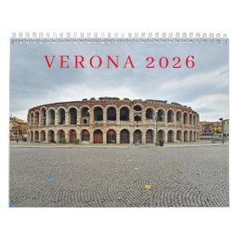 Calendário Verona 2026 calendar