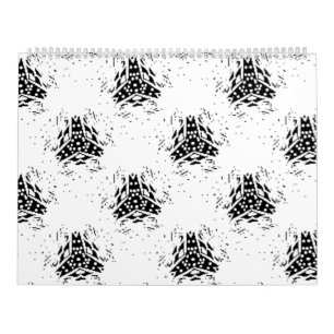 Calendário Vertical, Carvão, Duna