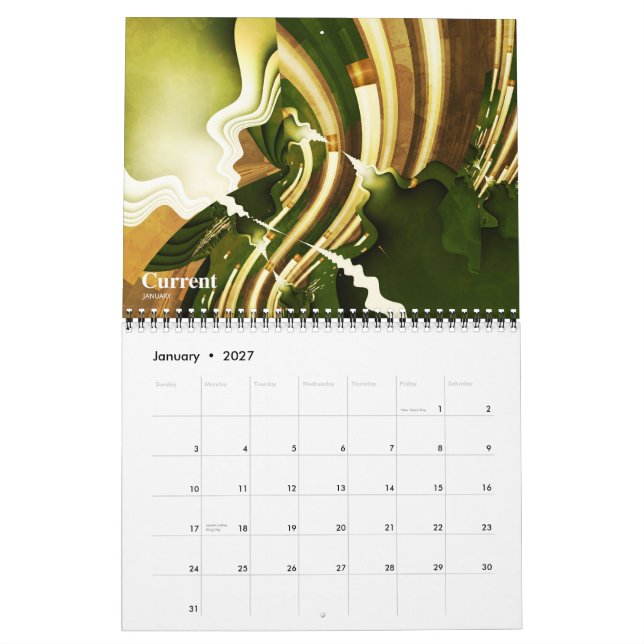Calendário VI do Fractal (Jan 2027)
