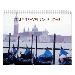 Calendário Viagem 2020 de Italia