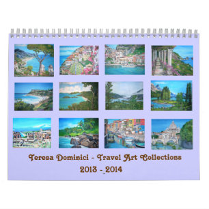 Calendário Viagem Art Collections 2013-2014 Calendar
