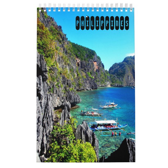 Calendário Viagem das Filipinas (Capa)