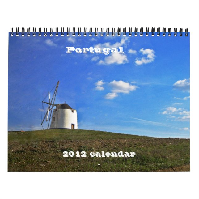Calendário Viagem em Portugal 2012 (Capa)