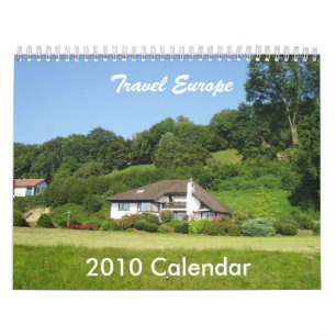 Calendário Viagem Europa