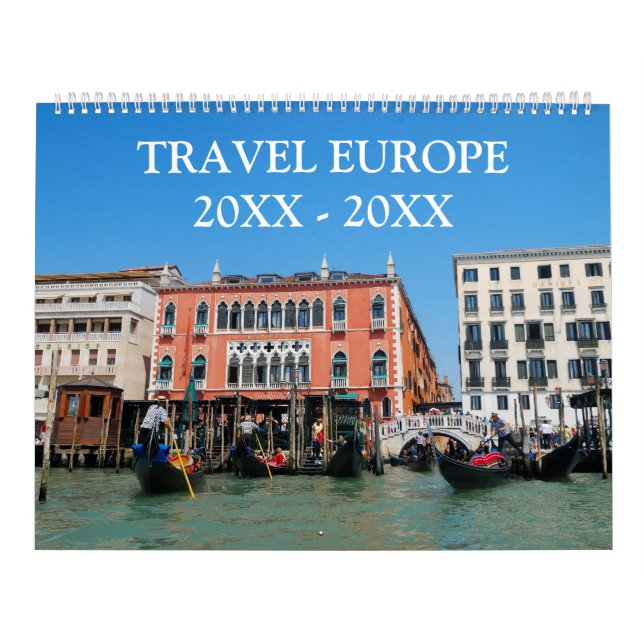 Calendário viagem Europa a 24 meses (Capa)