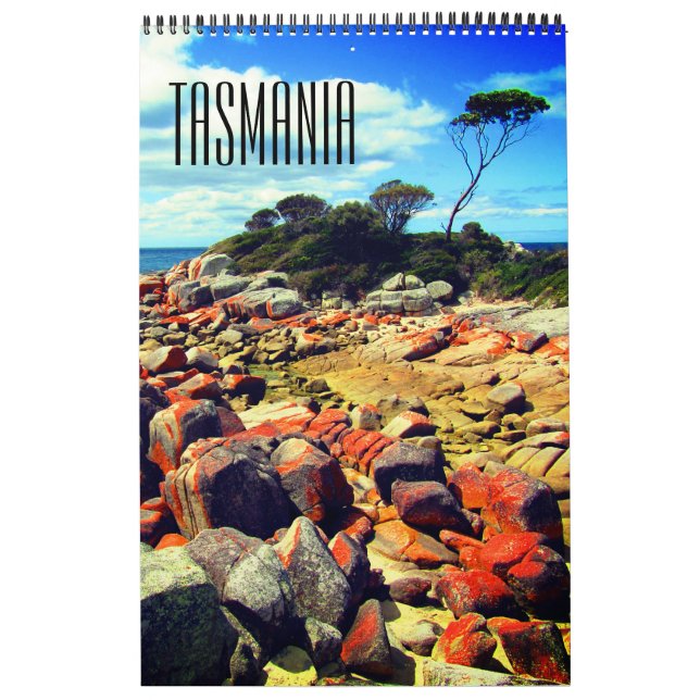 Calendário viagens da tasmania (Capa)