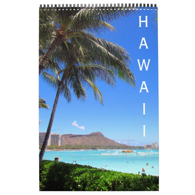Calendário viagens do Havaí 2025 (Capa)