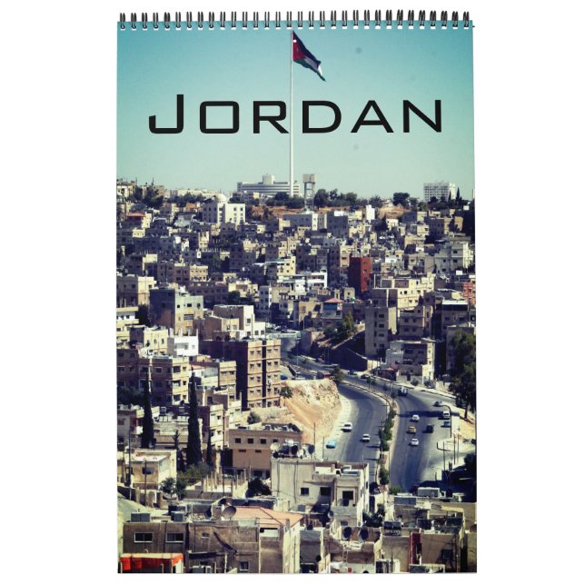 Calendário viagens jordanas (Capa)