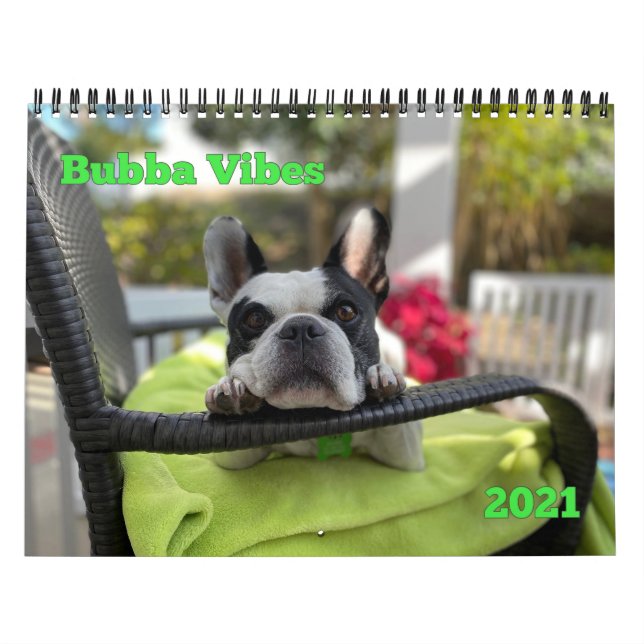 CALENDÁRIO VIBE BUBBA 2021 (Capa)