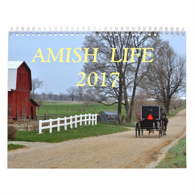 CALENDÁRIO VIDA 2017 DE AMISH (Capa)