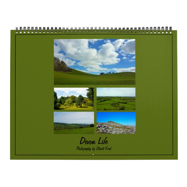 Calendário Vida de Devon - fotografia (Capa)