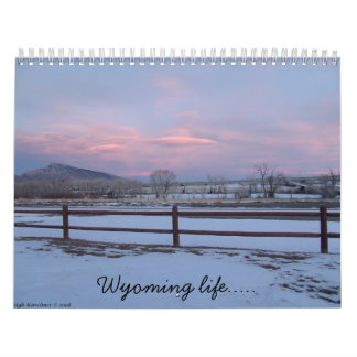 Calendário Vida de Wyoming…
