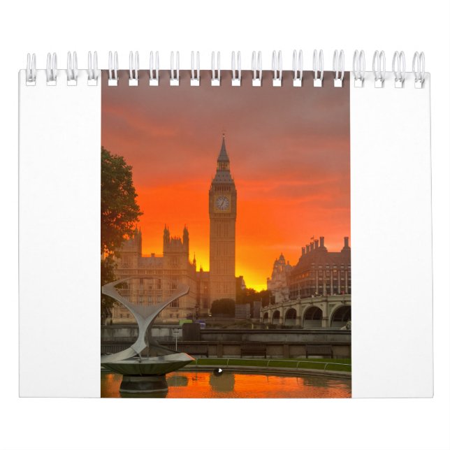 Calendário Vida em Londres 2026  (Capa)
