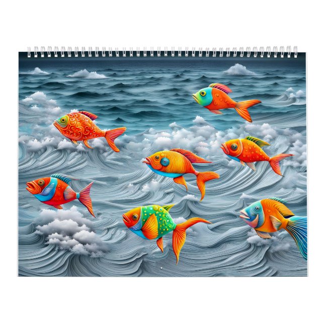 Calendário Vida Oceânica (Capa)