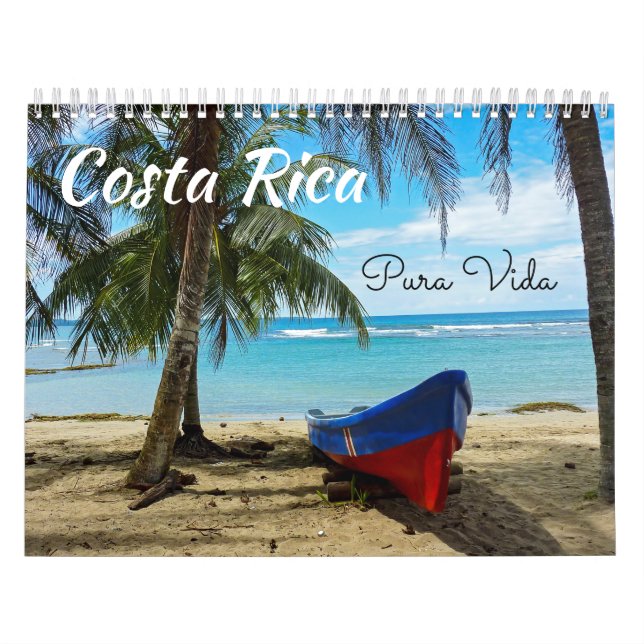 Calendário Vida Selvagem da Costa Rica (Capa)