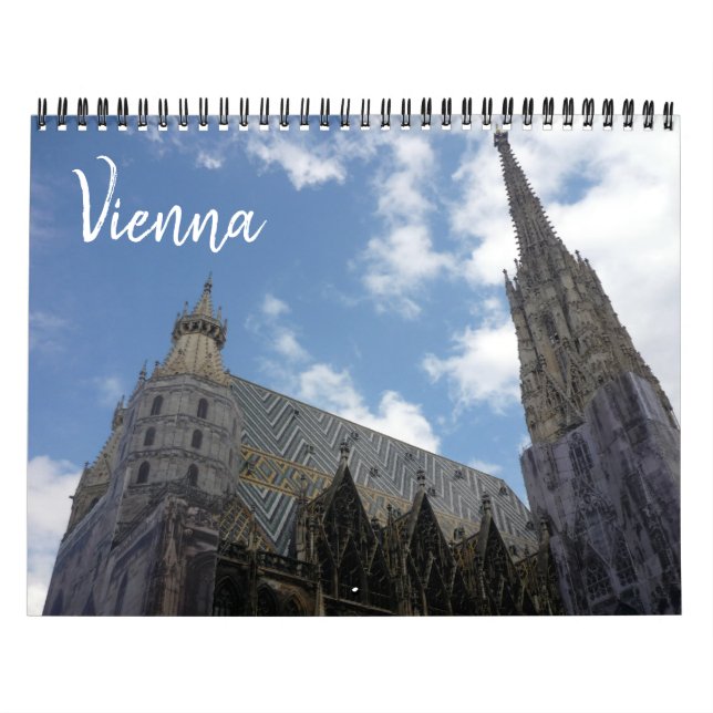 Calendário Viena 15 meses 2026 (Capa)