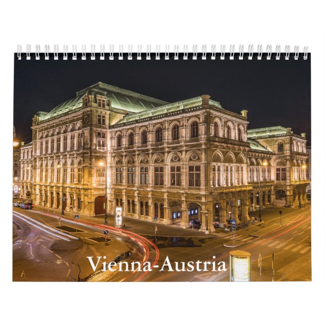 Calendário Viena-Áustria (Capa)