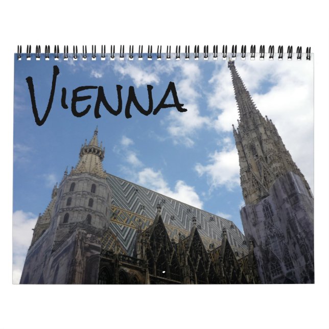 Calendário vienna áustria 2025 (Capa)