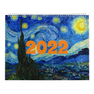 Calendário Vincent Van Gogh 2022