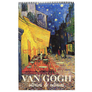 Calendário Vincent van Gogh, Apos impressionismo de Vintage