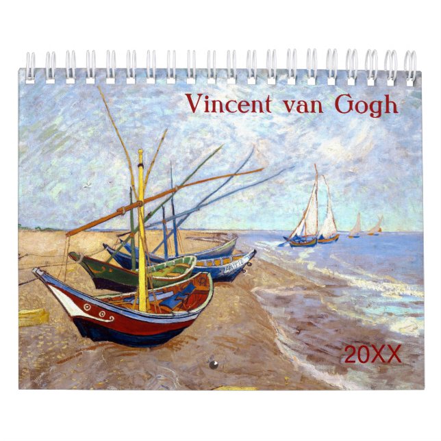Calendário Vincent van Gogh Art Masterworks (Capa)