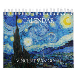 CALENDÁRIO VINCENT VAN GOGH FINE ART
