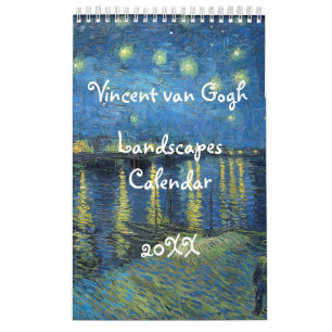 Calendário Vincent van Gogh Landscapes