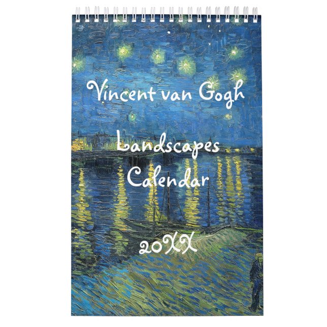 Calendário Vincent van Gogh Landscapes (Capa)