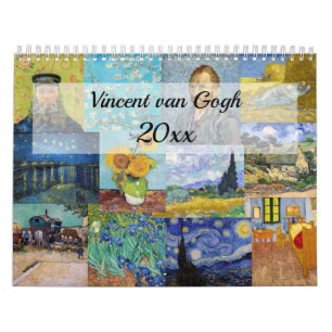Calendário Vincent Van Gogh - Obras-primas