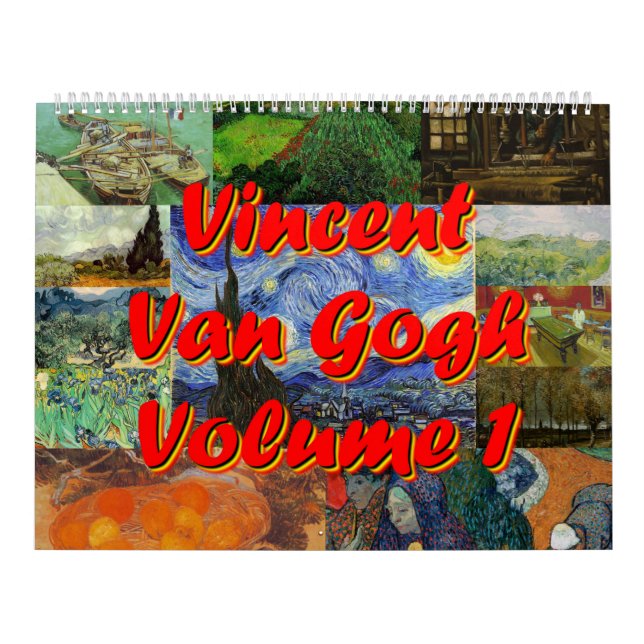 Calendário Vincent Van Gogh Volume 1 (Capa)