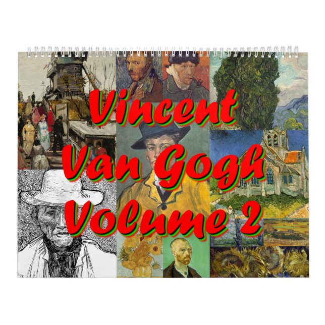 Calendário Vincent Van Gogh Volume 2 (Capa)