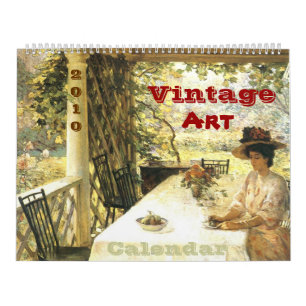 Calendário Vintage Art 2010