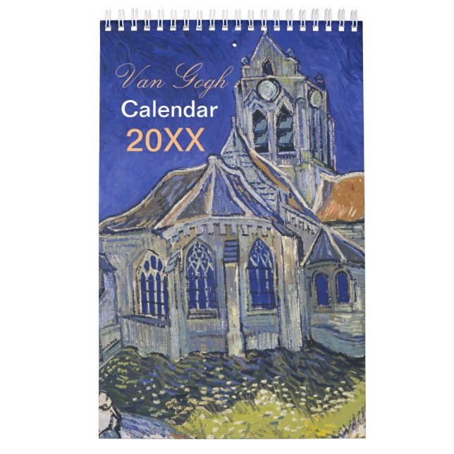 Calendário Vintage Van Gogh Art Calendar (Capa)