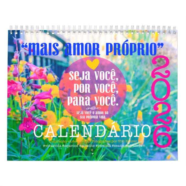 Calendário VINTE 26 :: Mais Amor Próprio (Capa)