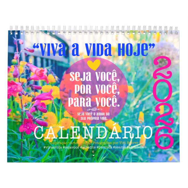 Calendário VINTE 26 :: VIVA O AMOR PRÓPRIO (Capa)
