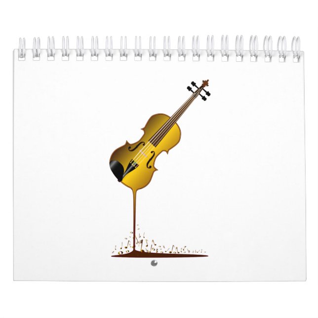 Calendário Violino Líquido (Capa)