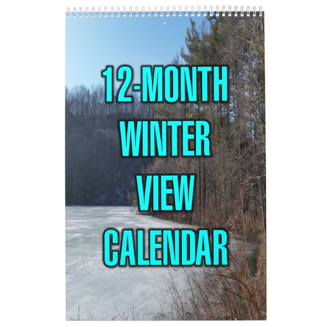 Calendário Visão de Inverno de 12 Meses (Capa)
