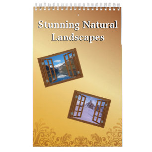 Calendário Visão Geral do Valor Espetacular do Grand Canyon -