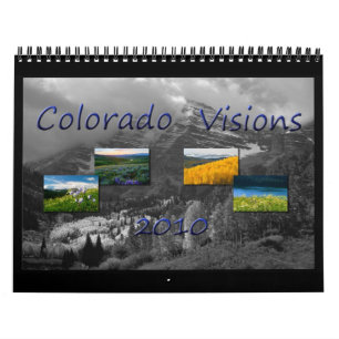 Calendário Visões 2010 de Colorado
