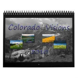 Calendário Visões 2010 de Colorado